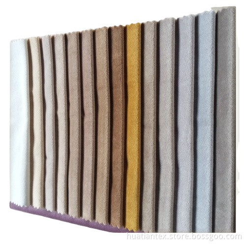 Holland Velvet sofa fabric for home textile upholstery